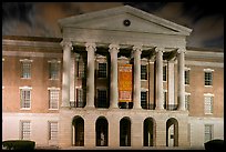 Old Capitol and State Historical Museum at night. Jackson, Mississippi, USA