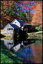 Mabry Mill, Blue Ridge Parkway. Virginia, USA (color)