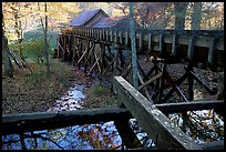 Mabry Mill, Blue Ridge Parkway. Virginia, USA (color)