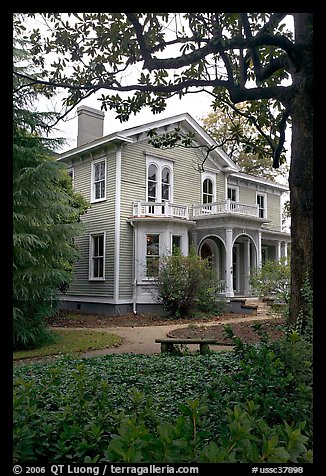 Boyhood home of president Wilson. Columbia, South Carolina, USA