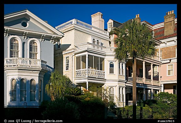 Antebellum architecture. Charleston, South Carolina, USA