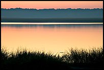 Beaufort Bay at sunrise. Beaufort, South Carolina, USA ( color)