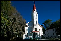 Tabernacle Baptist Church. Beaufort, South Carolina, USA (color)