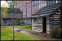 Fort Nashborough. Nashville, Tennessee, USA (color)