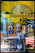 Vinyl records on display, Sun record company. Nashville, Tennessee, USA ( color)