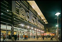 Fedex Forum by night. Memphis, Tennessee, USA