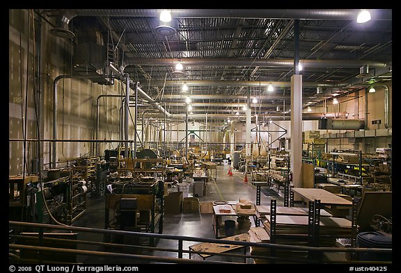 Inside of factory room. Memphis, Tennessee, USA