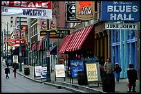 Beale street, Memphis. Memphis, Tennessee, USA