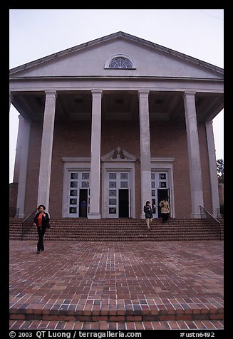 Courthouse in southern style. Memphis, Tennessee, USA (color)