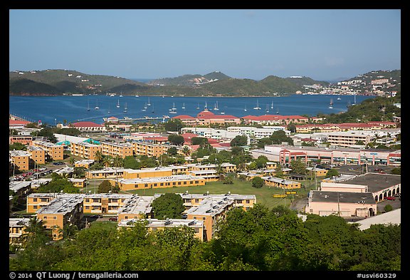Charlotte Amalie. Saint Thomas, US Virgin Islands (color)