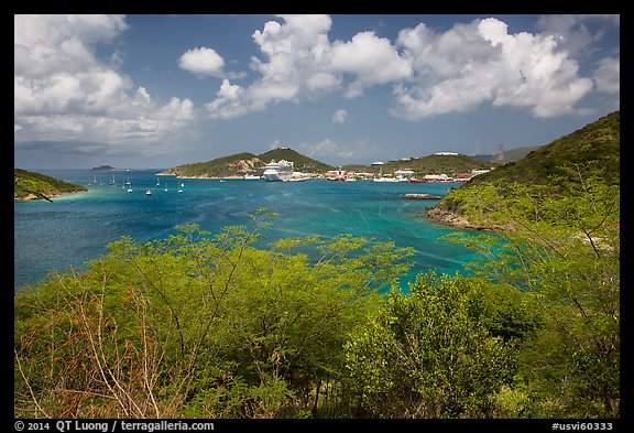 Crown Bay. Saint Thomas, US Virgin Islands (color)