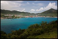 St Thomas harbor, Charlotte Amalie. Saint Thomas, US Virgin Islands ( color)