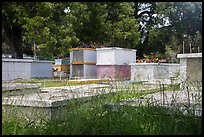 Cemetary, Charlotte Amalie. Saint Thomas, US Virgin Islands ( color)