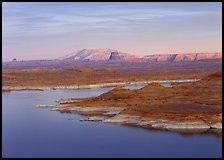 Antelope Island and Lake Powell, Glen Canyon National Recreation Area, Arizona. USA ( color)