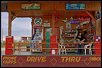 Bonnie's drive-through convenience store. Arizona, USA (color)