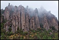 Stone columns. Chiricahua National Monument, Arizona, USA ( color)