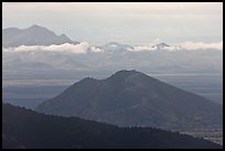 Distant volcanic hill. Chiricahua National Monument, Arizona, USA (color)