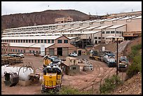 Morenci concentrator building. Arizona, USA ( color)