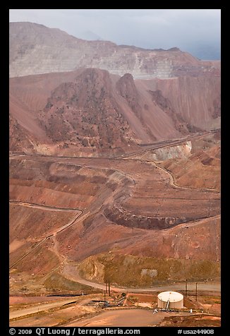Morenci mine. Arizona, USA (color)
