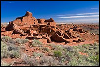 Wupatki Pueblo. Wupatki National Monument, Arizona, USA ( color)