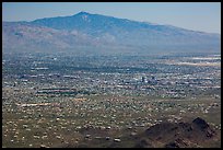 Tucson from Wasson Peak. Tucson, Arizona, USA ( color)