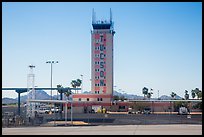 Control tower, Tucson Airport. Tucson, Arizona, USA ( color)