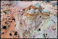 Aerial view of Teepee. Vermilion Cliffs National Monument, Arizona, USA ( color)