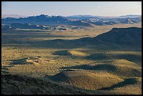 Vekol Mountains seen from Table Top Mountain. Sonoran Desert National Monument, Arizona, USA ( color)