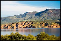 Theodore Roosevelt Lake. Tonto Naftional Monument, Arizona, USA ( color)