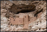 Montezuma Castle, Montezuma Castle National Monument. Arizona, USA ( color)