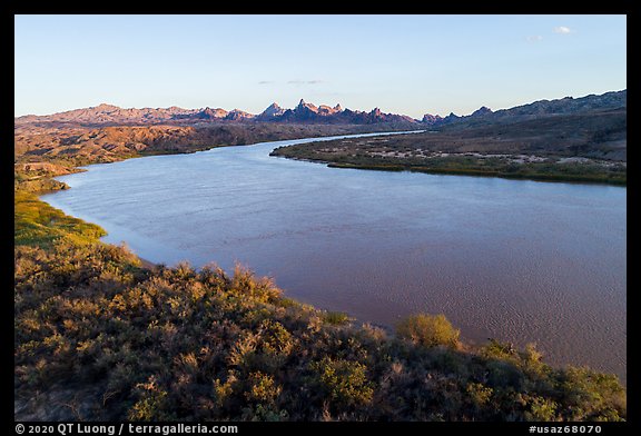Colorado River, Havasu National Wildlife Refuge. Nevada, USA (color)
