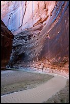 Paria river bend in Paria Canyon. Vermilion Cliffs National Monument, Arizona, USA ( color)
