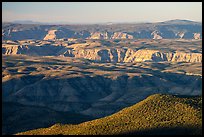 Pymn Canyon, Dansil Canyon, and Mount Dellenbaugh. Grand Canyon-Parashant National Monument, Arizona, USA ( color)