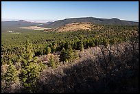 Mount Trumbull from Mount Logan. Grand Canyon-Parashant National Monument, Arizona, USA ( color)