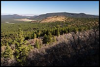 Mount Trumbull from Mount Logan. Grand Canyon-Parashant National Monument, Arizona, USA ( color)