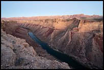 Marble canyon at dusk. Baaj Nwaavjo Itah Kukveni – Ancestral Footprints of the Grand Canyon National Monument, Arizona, USA ( color)