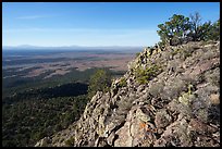 Cliff from Red Butte summit. Baaj Nwaavjo Itah Kukveni – Ancestral Footprints of the Grand Canyon National Monument, Arizona, USA ( color)