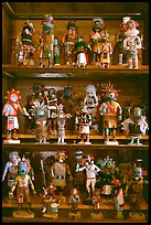 Ritual Hopi Kachina figures. Hubbell Trading Post National Historical Site, Arizona, USA ( color)