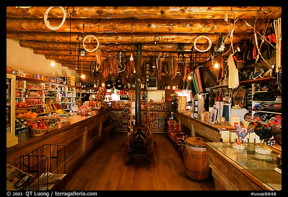 The Bullpen. Hubbell Trading Post National Historical Site, Arizona, USA