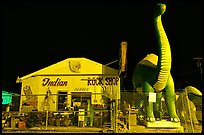 Dinosor and rock shop on route 66, Holbrook. Arizona, USA