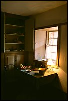 Room inside Winsor Castle. Pipe Spring National Monument, Arizona, USA