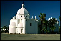 Immaculate Conception Catholic Church, Ajo. Arizona, USA (color)