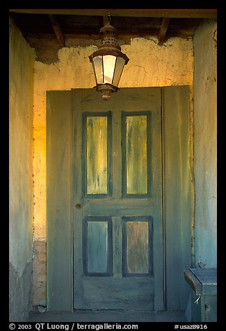 Door, Old Tucson Studios. Tucson, Arizona, USA (color)