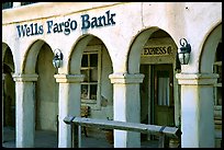 Arcades of Wells Fargo Bank, Old Tucson Studios. Tucson, Arizona, USA ( color)