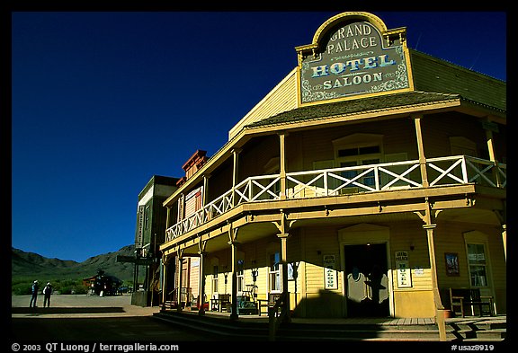 Saloon, Old Tucson Studios. Tucson, Arizona, USA