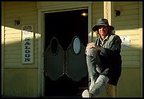 Cowboy, Old Tucson Studios. Tucson, Arizona, USA (color)