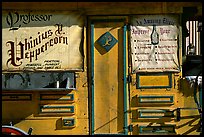 Snake Oil display, Old Tucson Studios. Tucson, Arizona, USA (color)