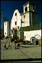 Adobe, Old Tucson Studios. Tucson, Arizona, USA (color)