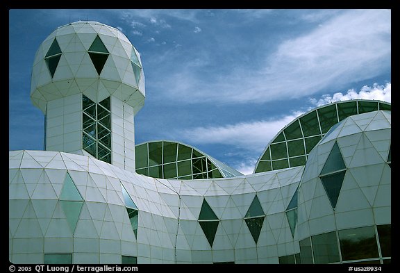 Tower. Biosphere 2, Arizona, USA