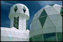 Tower and dome. Biosphere 2, Arizona, USA (color)